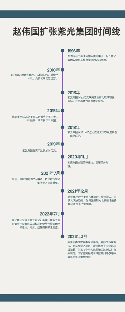 紫光集团原董事长赵伟国被判死缓，揭秘企业巨头背后的权谋与法治